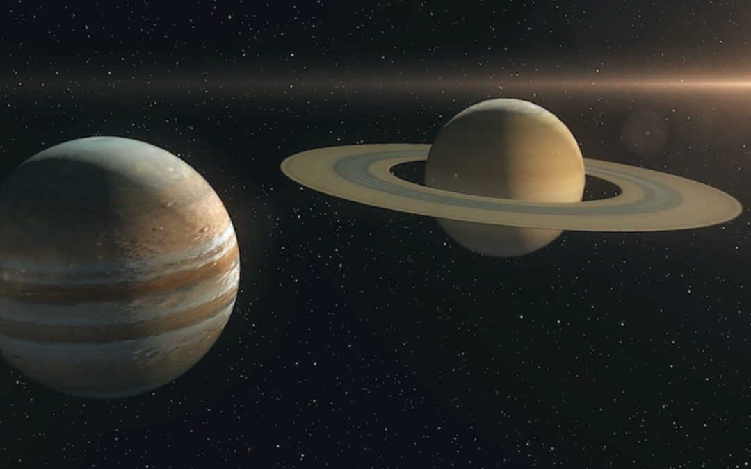 L’últim esdeveniment astronòmic de l’any 2020, la impressionant conjunció entre Júpiter i Saturn