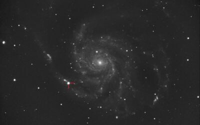 La supernova SN2023ixf observada des de Pujalt