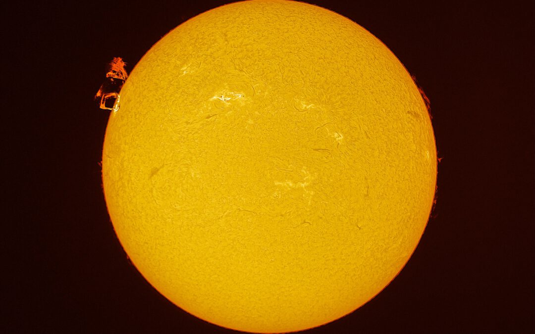 Curs d’activitat solar (meteorologia espacial) i observació del Sol